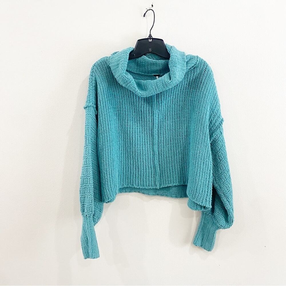 Free People | Be Yours Pullover Sweater Teal